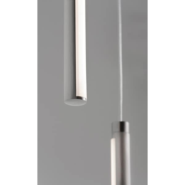 Rosemont 12-in. 3-Light LED Pendant - Satin Nickel